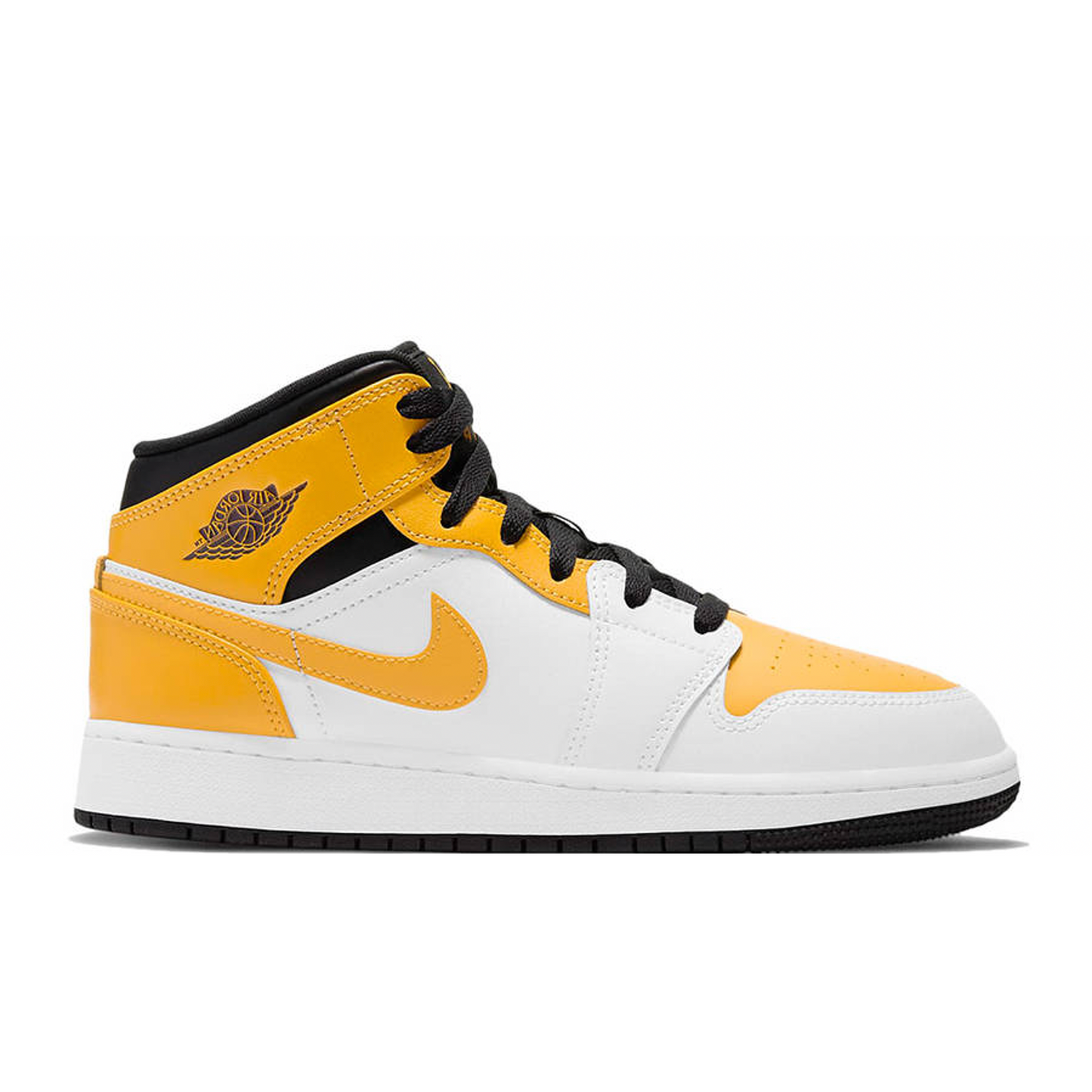 Air Jordan 1 Mid "University Gold" (GS/Juniors) (2021)