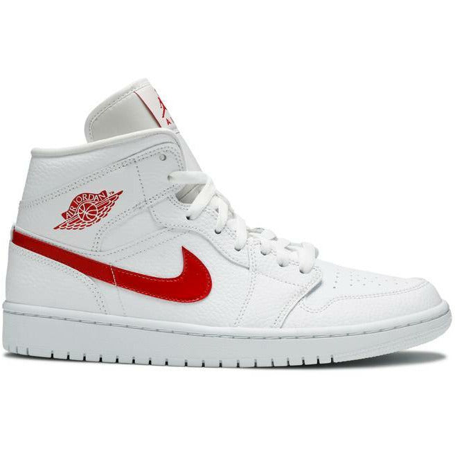 Wmns Air Jordan 1 Mid "White University Red" (2020)