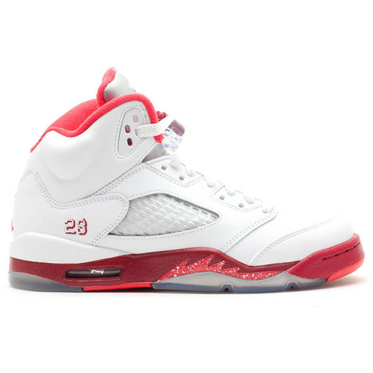 Air Jordan 5 Retro "White Scarlet" (GS/Juniors)