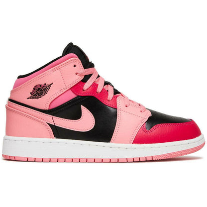 Air Jordan 1 Mid 'Coral Chalk" (GS/Juniors) (2021)