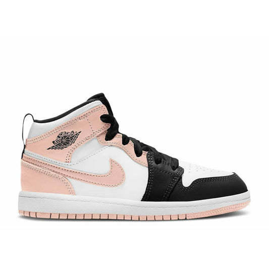 Air Jordan 1 Mid "Arctic Orange Black Toe" (PS/Kids)