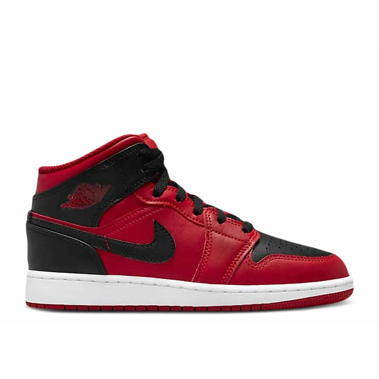 Air Jordan 1 Mid "Reverse Bred" (GS/Juniors) (2022)