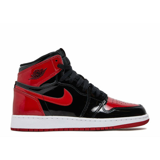 Air Jordan 1 Retro High OG "Patent Bred" (GS/Juniors) (2021)