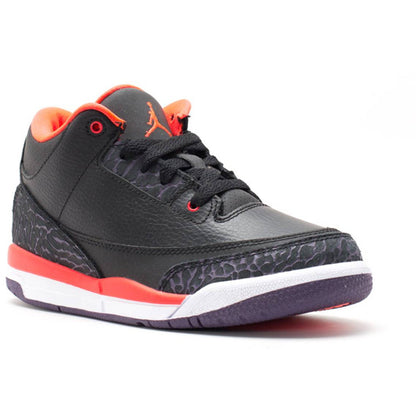 Air Jordan 3 Retro "Black Crimson" (PS/Kids)