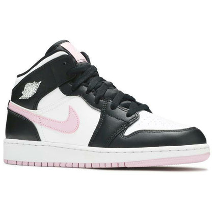 Air Jordan 1 Mid "White Light Arctic Pink" (GS/Juniors) (2021)