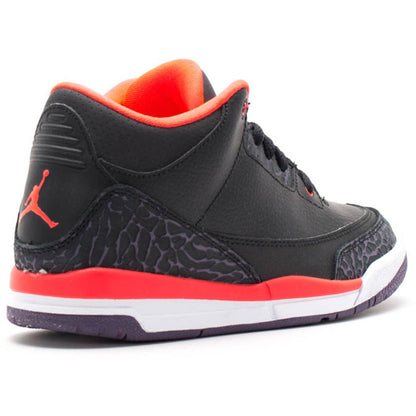 Air Jordan 3 Retro "Black Crimson" (PS/Kids)