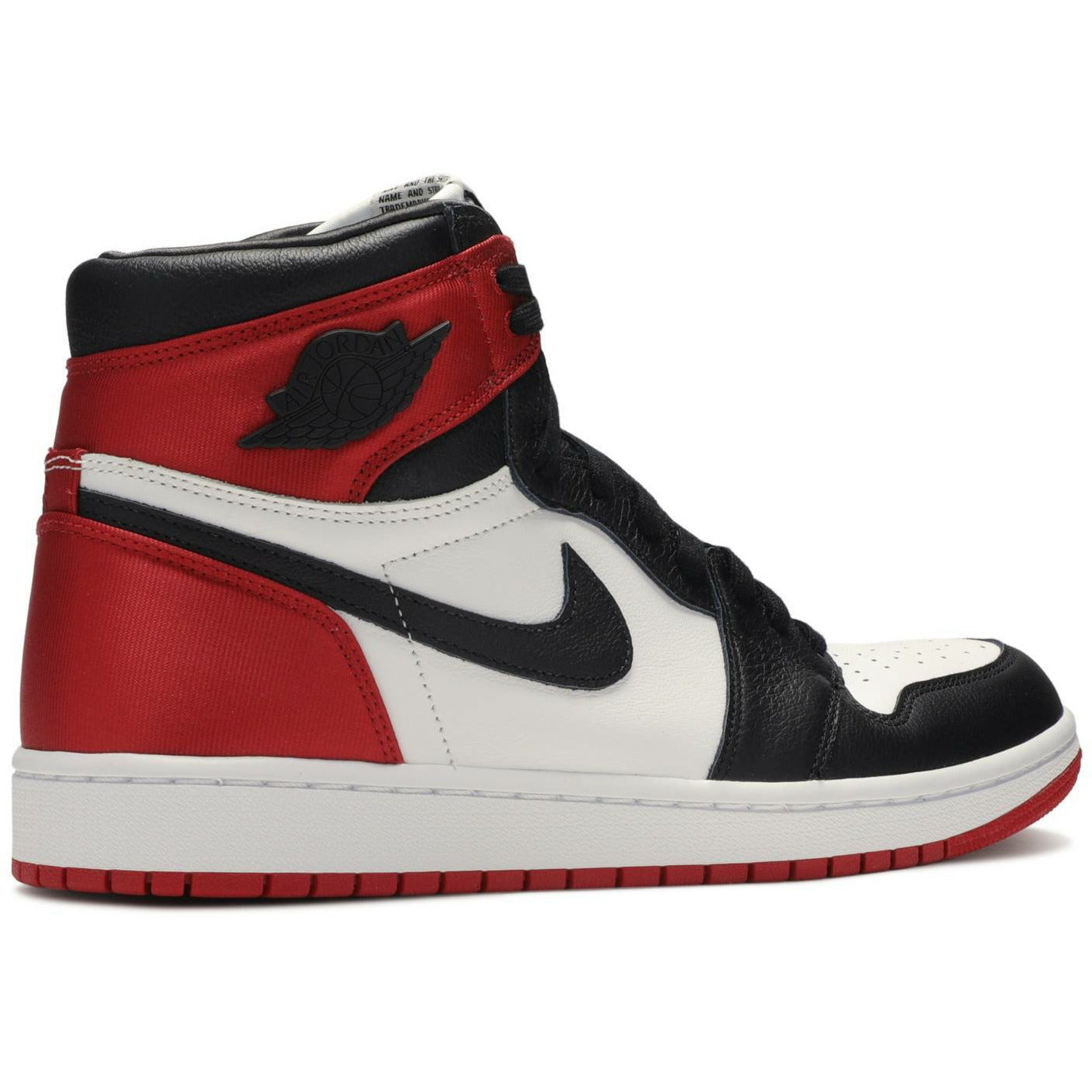 Wmns Air Jordan 1 Retro High Satin Black Toe (2019)