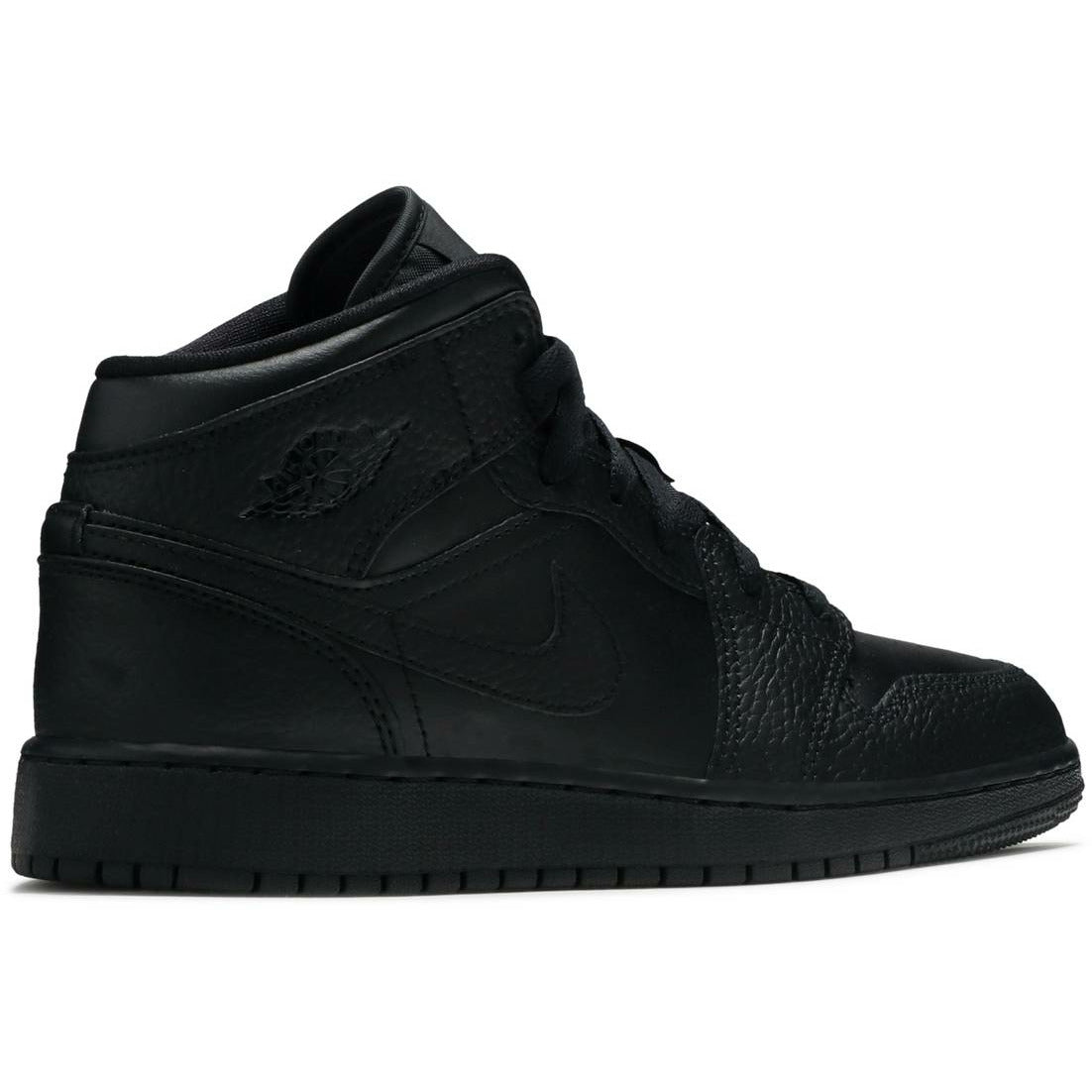 Air Jordan 1 Mid 'Triple Black' (2019) (GS/Juniors)