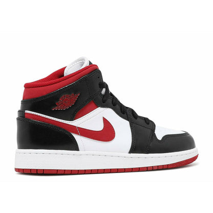 Air Jordan 1 Mid "Gym Red Black White" (GS/Juniors) (2021)