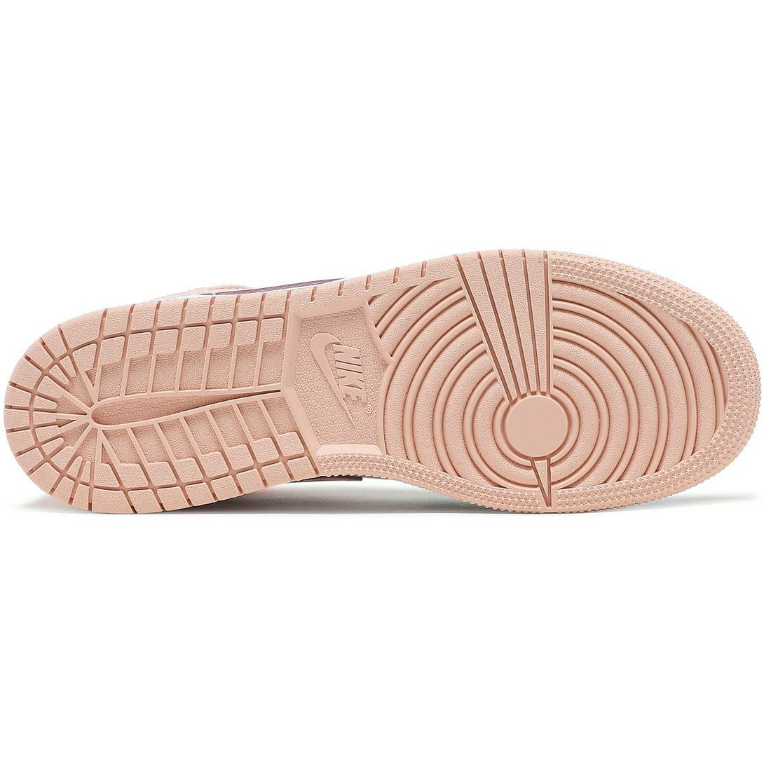 Air Jordan 1 Mid "Crimson Tint Toe" (GS/Juniors) (2021)