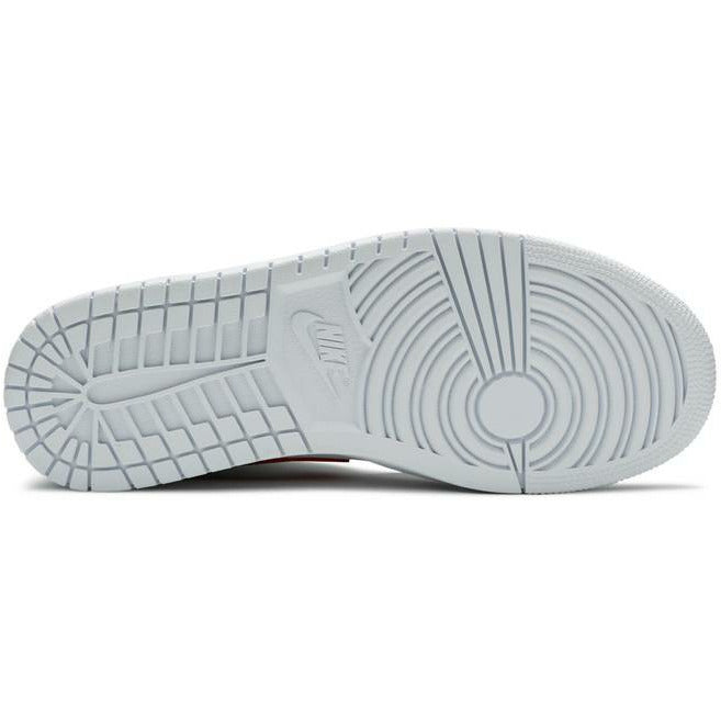 Wmns Air Jordan 1 Mid "White University Red" (2020)