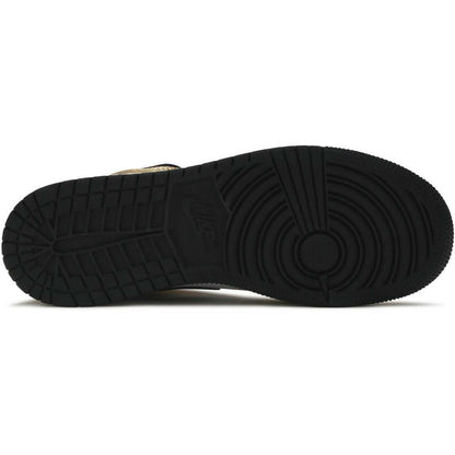 Air Jordan 1 Mid "Metallic Gold Black White" (GS/Juniors) (2020)