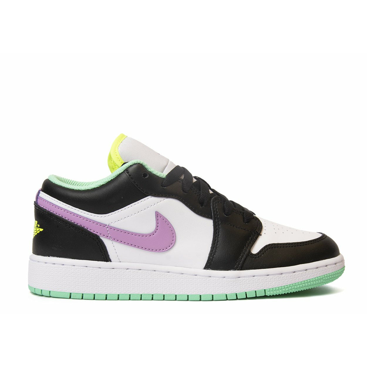 Air Jordan 1 Low "White Violet Shock" (GS/Juniors) (2021)