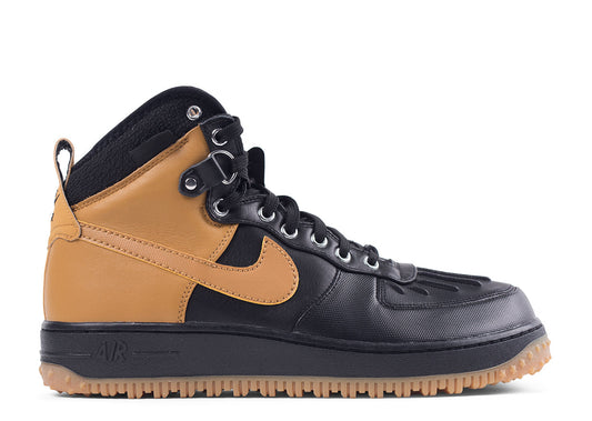 Air Force 1 Duckboot "Black Gum Light Brown"