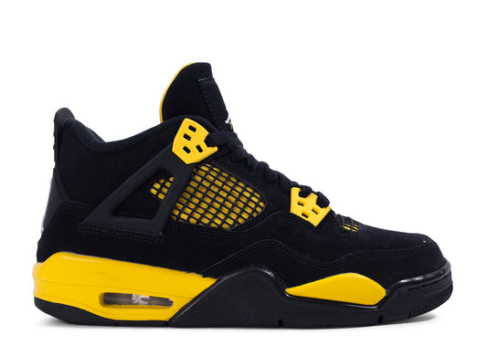 Pre-owned Air Jordan 4 Retro “Thunder” (GS/Junior) (2023) UK4.5
