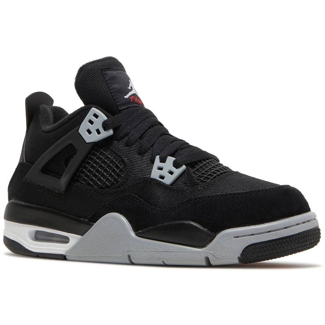 Air Jordan 4 Retro "Black Canvas" (GS/Juniors) (2022)