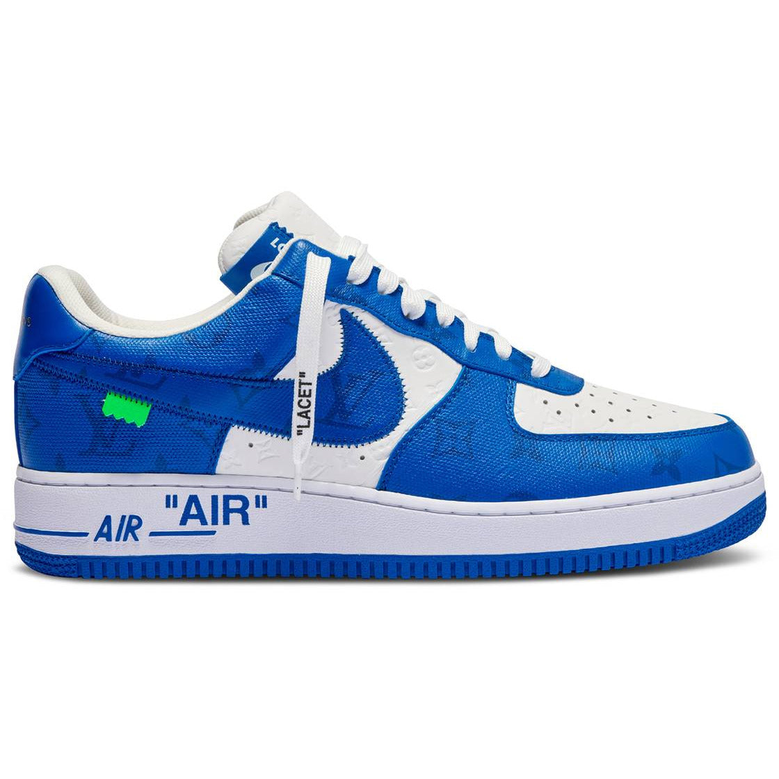 Louis Vuitton X Air Force 1 Low "White Team Royal"