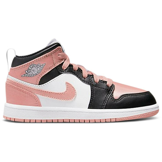 Air Jordan 1 Mid "White Light Madder Root" (PS/Kids)