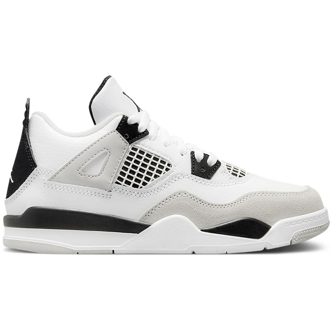 Air Jordan 4 Retro "Military Black" (PS / Kids) (2022)